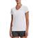 Under Armour Tech V Neck T-shirt Women - White/Metallic Silver