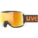 Uvex Downhill 2100 CV Ski Goggles - Black Mat/Orange Yellow