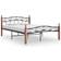 vidaXL Bed Frame Metal Solid 90cm Bettrahmen 160X200cm