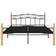 vidaXL Bed Frame Metal Solid 90cm Bettrahmen 140X200cm