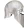 vidaXL Greek Warrior Helmet Antique Replica Larp Silver Steel