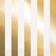 Unique Party 32312 Foil Gold Striped Paper Napkins 16-pack