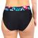 Trofé Black Half-Height Bikini Bottom - Black