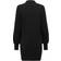 Only Labelle Life Long Sleeved Knitted Dress - Black