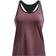 Under Armour Knockout Tank Top Women - Ash Plum/Black