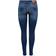 Only Blush Life Mid Ankle Skinny Fit Jeans - Blue/Dark Blue Denim