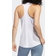 Adidas 3-Stripes Logo Tank Top Women - White/Semi Turbo