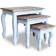 vidaXL - Nesting Table 14.6x23.6"