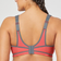 Glamorise No-Bounce Camisole Sports Bra Plus Size - Gray/Coral