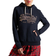 Superdry Vintage Logo Boho Sparkle Hoodie - Eclipse Navy