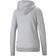 Puma Women's Essentials Logo Hoodie - Light Gray Heather