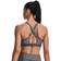 Under Armour Mid Crossback Heather Sports Bra - Charcoal Light Heather/Pitch Gray