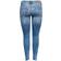 Only Kendell Life Reg Ankle Skinny Fit Jeans - Blue/Light Medium Blue Denim