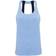 Tridri Double Strap Back Vest Women - Cornflower Melange