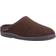 Hush Puppies Ashton Suede Slippers - Brown