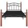 vidaXL Bed Frame Metal Solid 90cm Bettrahmen 100x200cm