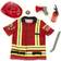 Klein Firefighter Costume with Accessories