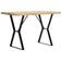 vidaXL - Dining Table 23.6x47.2"