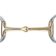 Shires Brass Led Horse Eggbutt Snaffle