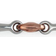 Shires Copper Lozenge Horse Loose Ring Snaffle