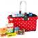 Small Foot Shopping Basket with Branded Products