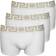 Versace Greca Border Trunks 3-pack - White/Gold