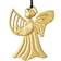 Rosendahl Angel with Harp Juletrepynt 7cm