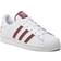 Adidas Superstar M - Cloud White/Burgundy/Gold Foil