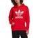 Adidas Women Originals Adicolor Trefoil Hoodie- Vivid Red