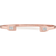 Monica Vinader Baja Deco Thin Cuff - Rose Gold/Diamonds