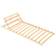 vidaXL Slatted Bed Base with 13 Slats Adjustable Head Sängram 80X200cm