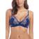 Wacoal Lace Perfection Plunge Push Up Bra - Sapphire