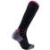 UYN Evo Race Socks Women - Black/Pink Paradise