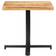 vidaXL Bistro Natural Dining Table 31.5x31.5"