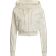 Adidas Women's Originals Loungewear Cropped Full Zip Hoodie - Wonder White