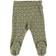 Joha Jacquard Leggings w. Foot - Green (26475-711-7076)