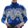 Dale of Norway Falun Heron Women’s Sweater - Ultramarine/Offwhite