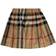 Burberry Girl's Check Stretch Cotton Pleated Skirt - Archive Beige (80395221)