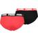 Puma Men's Basic Briefs 2-pack - Red/Black