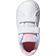 Adidas Infant Advantage - Cloud White/Cloud White/Acid Red