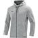 JAKO Premium Basics Hooded Jacket Unisex - Light Grey Melange
