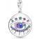 Pandora Me The Eye Medallion - Silver/Multicolour