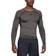 Under Armour HeatGearArmour Long Sleeve Compression Shirt Men - Carbon Heather/Black