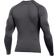 Under Armour HeatGearArmour Long Sleeve Compression Shirt Men - Carbon Heather/Black