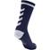 Hummel Elite Indoor Low Socks Unisex - Navy/White