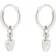 Ted Baker Harrie Tiny Heart Huggie Earrings - Silver