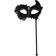 Bristol Novelty Adults Lace Mask On Stick