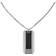 Tommy Hilfiger Pique Dog Tag - Silver/Black