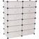 vidaXL Organiser with 12 Compartments Skohylle 92x105cm