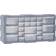 vidaXL Organiser with 22 Drawers Lagerschrank 49x25.5cm